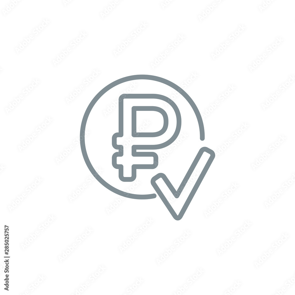 coin button to pay outline flat icon. Single high quality outline logo symbol for web design or mobile app. Thin line coin bank logo. gray to pay icon pictogram isolated on white background coin button to pay outline flat icon. Single high quality outline logo symbol for web design or mobile app. Thin line coin bank logo. gray to pay icon pictogram isolated on white background