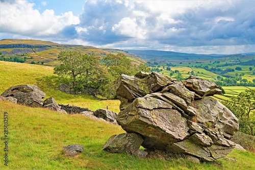 Norber Erratics 5, near Austwick, Yorkshire Dales, England photo