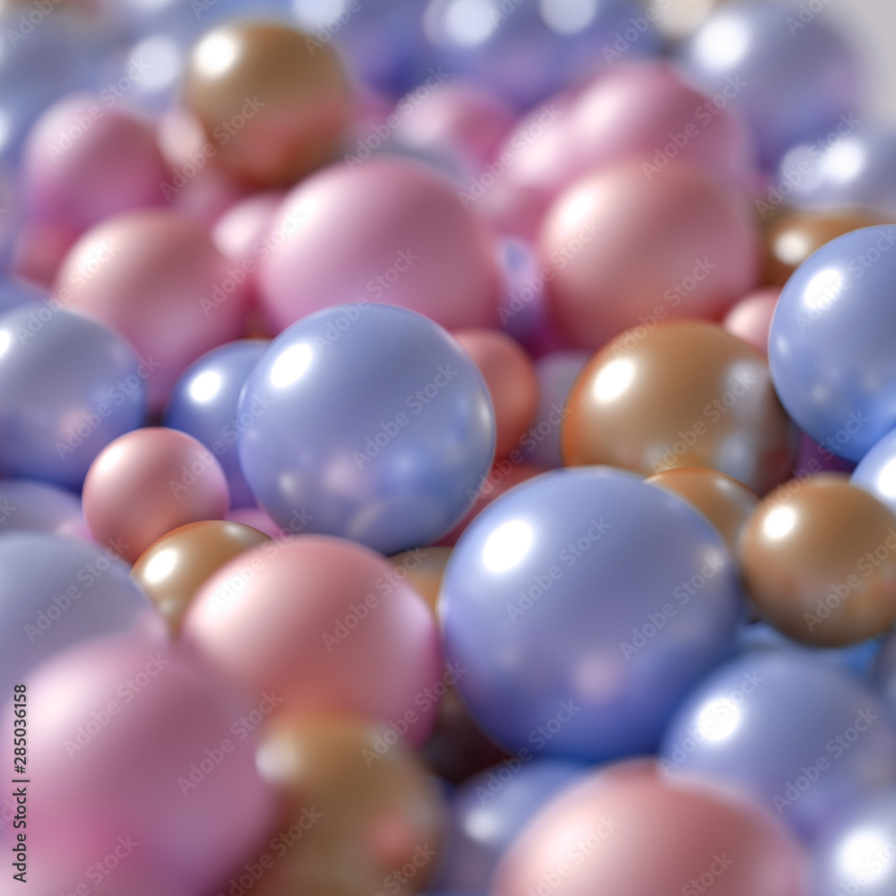 Beautiful festive background with balloons. 3d illustration, 3d rendering. Beautiful festive background with balloons. 3d illustration, 3d rendering.