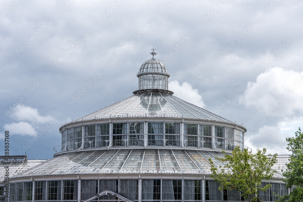 The palm house in the Botanic garden, Copenhagen The palm house in the Botanic garden, Copenhagen