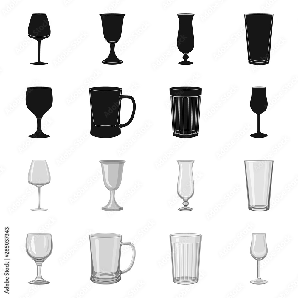 Vector design of form and celebration icon. Set of form and volume vector icon for stock. Vector design of form and celebration icon. Set of form and volume vector icon for stock.