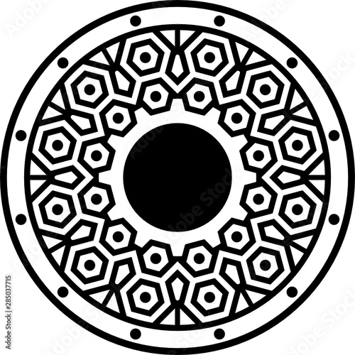 Manhole cover, Philadelphia, USA