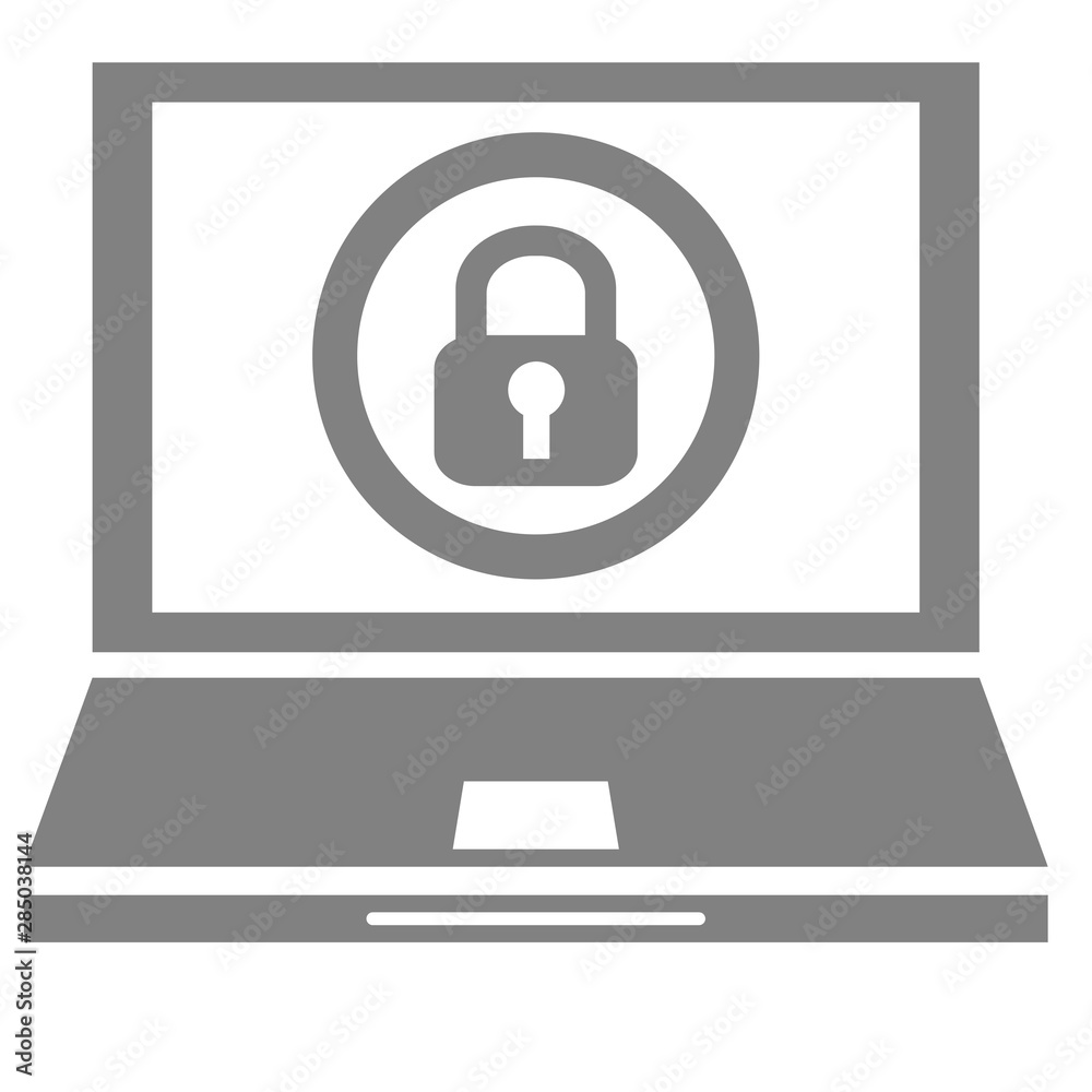Security icons set - lock notebook. Vector icon. Security icons set - lock notebook. Vector icon.