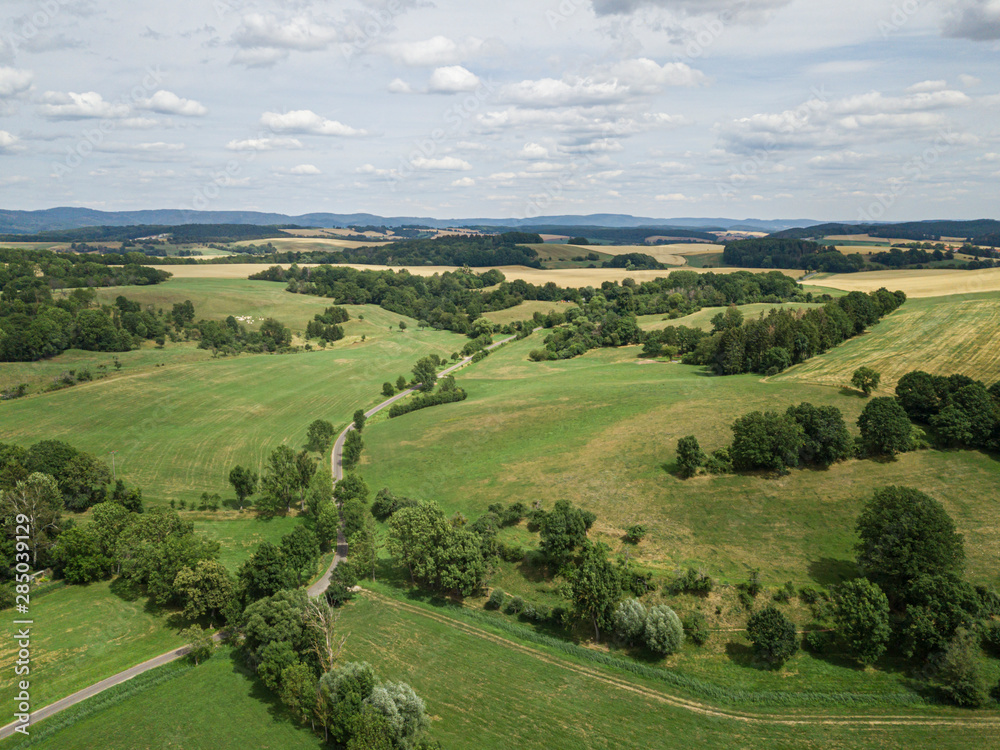 Agriculture Landscape Aerial
