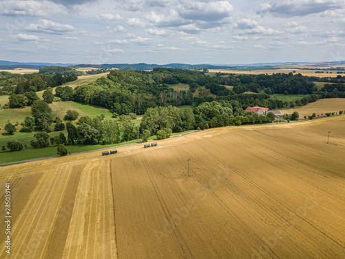 Agricultural Landscape Aerial