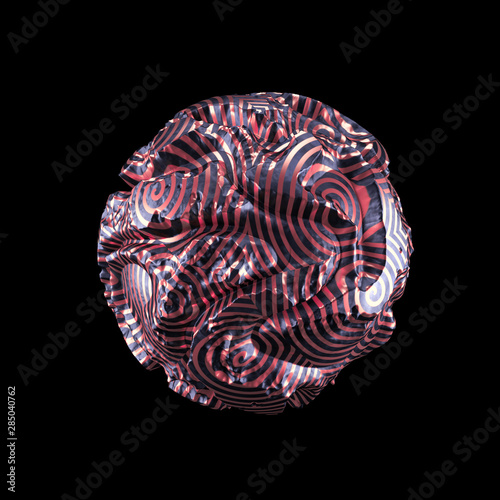 Abstract shape background. 3d illustration  3d rendering.