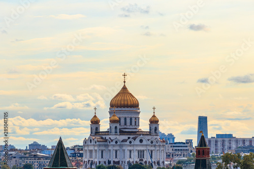Cathedral of Christ the Saviour in Moscow, Russia