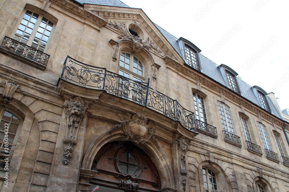 albret mansion in paris (france) 