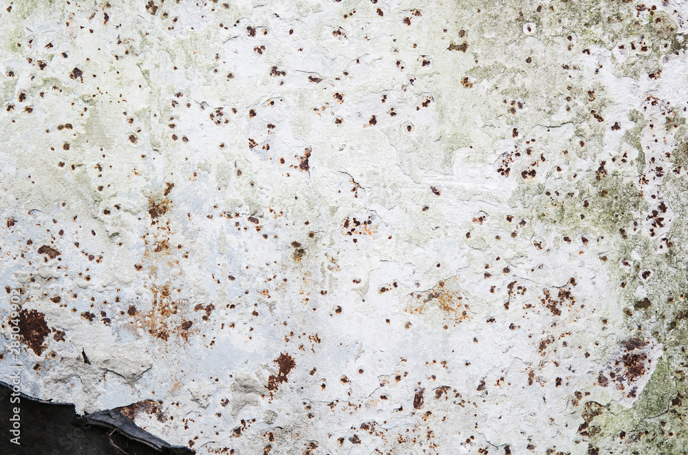 texture background old concrete gray wall with rusty dots closeup texture background old concrete gray wall with rusty dots closeup