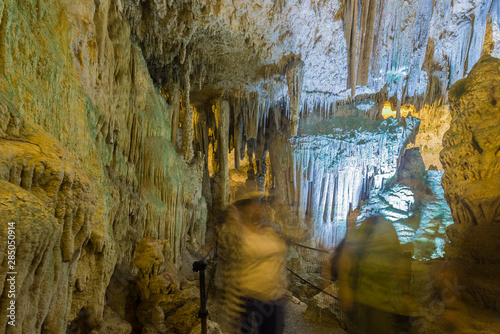 Grotta di Nettuno cave in Sardinia, Italy.