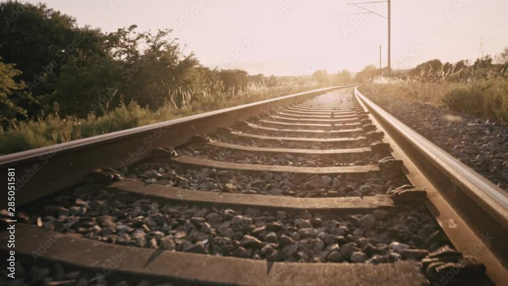 Following the railway travelling with your dreams Following the railway travelling with your dreams