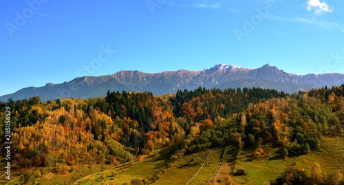 autumn in the Cheia area of Brasov county - Romania