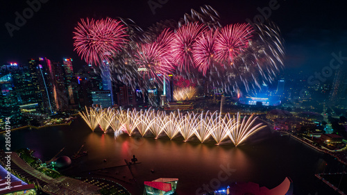 Photography Singapore National day fireworks