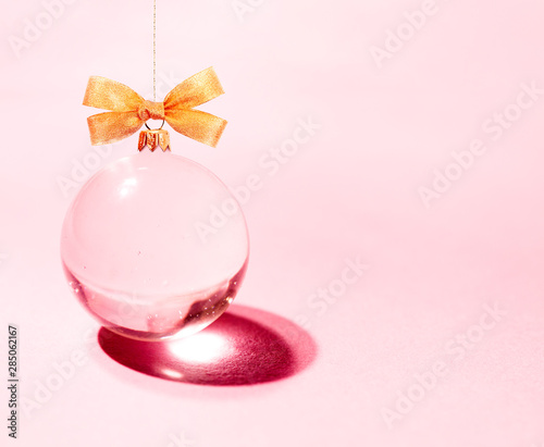 Beautiful crystal Christmas Christmas ball Christmas tree toy.