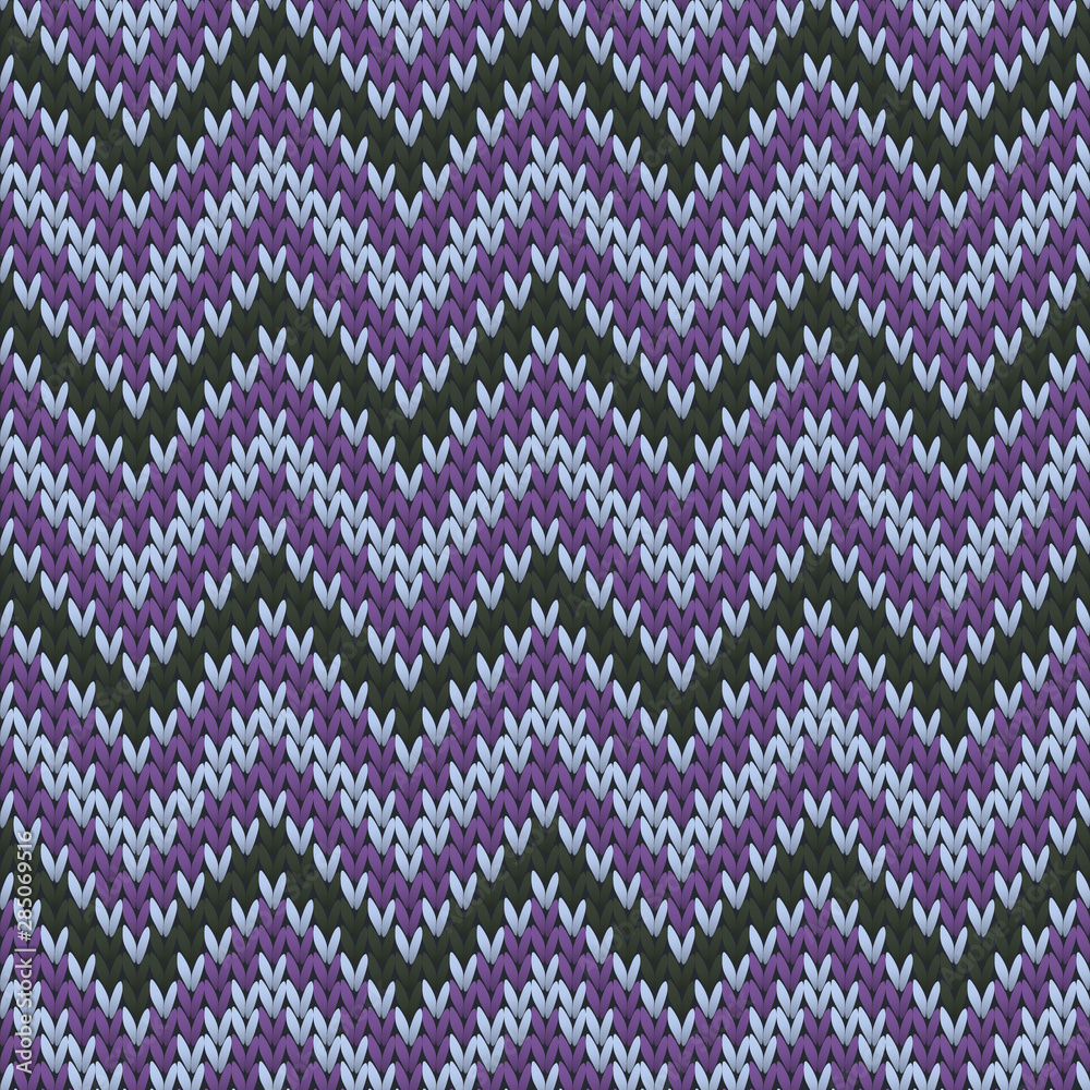 Cashmere chevron stripes knitting texture 