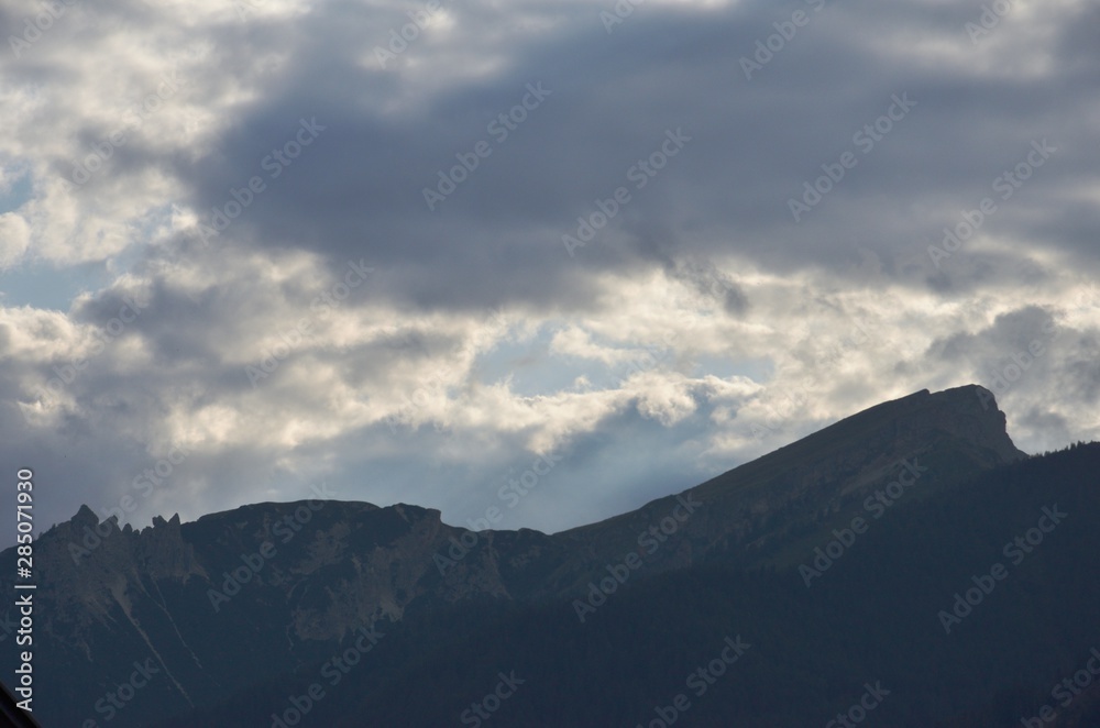 Obraz premium Mountain shapes