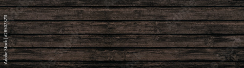 alte braune dunkle rustikale Holztextur - Holz Hintergrund Banner lang