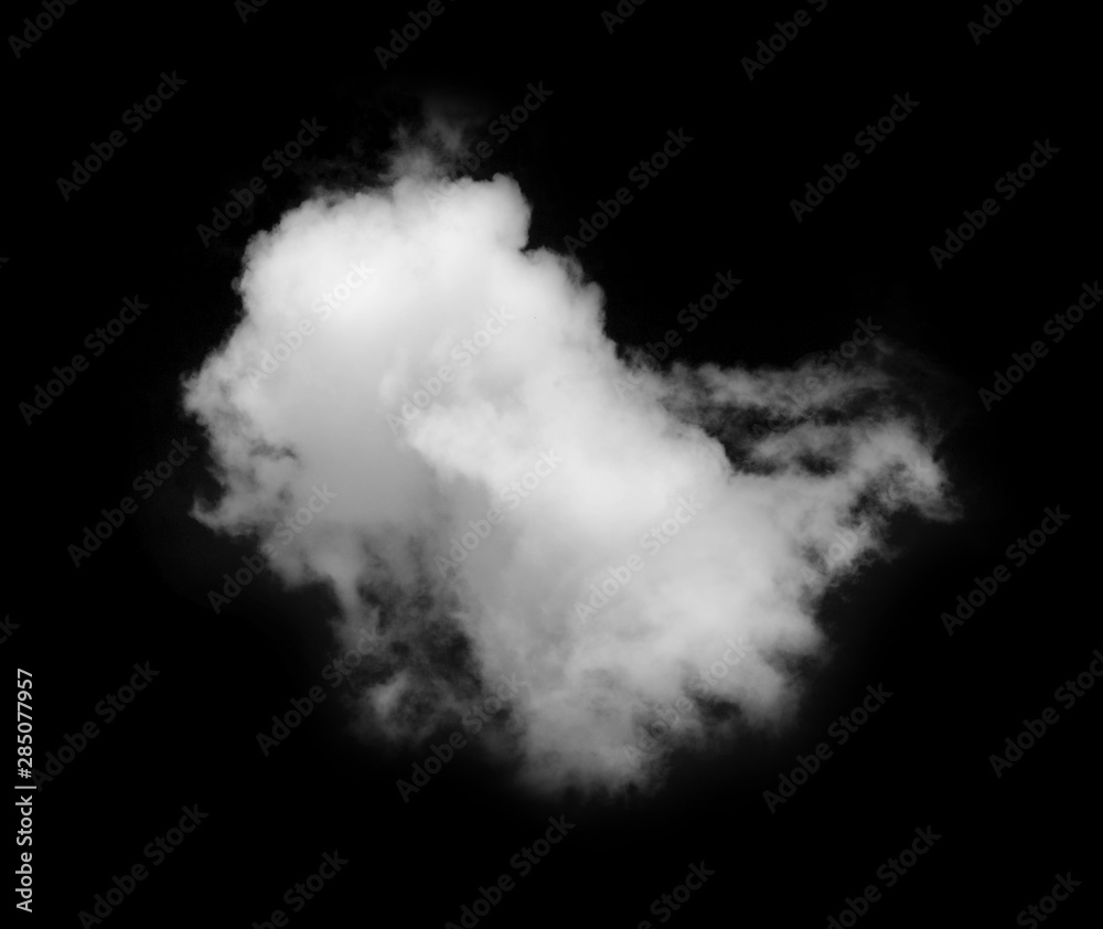 white Clouds on black background. white Clouds on black background.