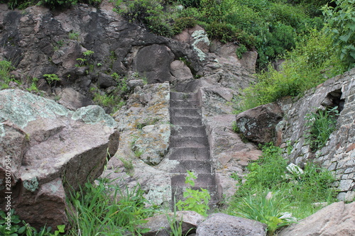 Ascent to the Tetzcutzinco resting place of the wise