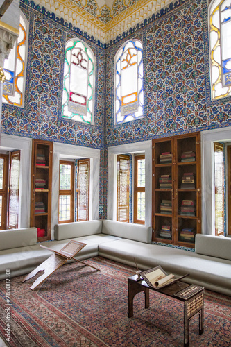 Interior of the Topkapi pal...