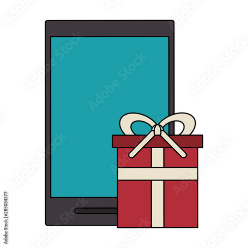delivery commerce online sales cartoon