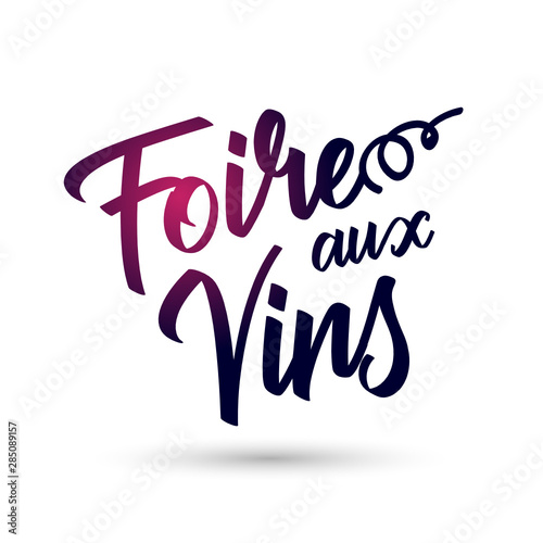 Logo foire aux vin
