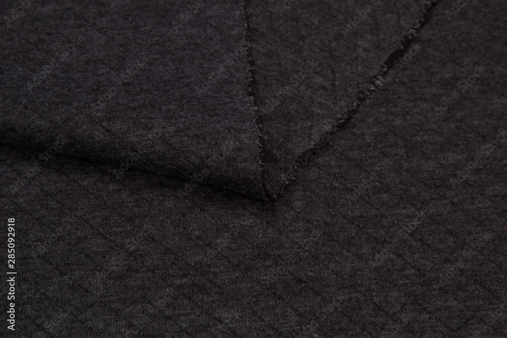 Fototapeta premium Fabric cotton capiton Jersey color. Texture of cotton fabric.