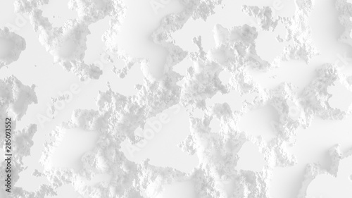 Volumetric texture abstract background. 3d illustration, 3d rendering.