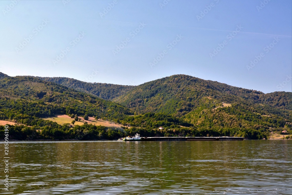 Fototapeta premium the Danube boilers - Romania