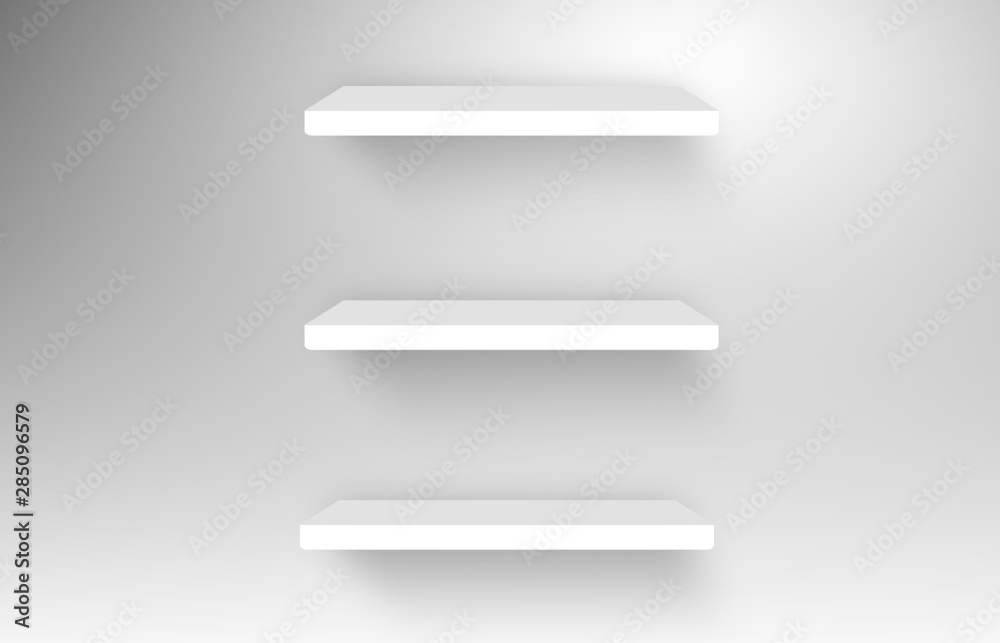 shelves at wall background shelves at wall background