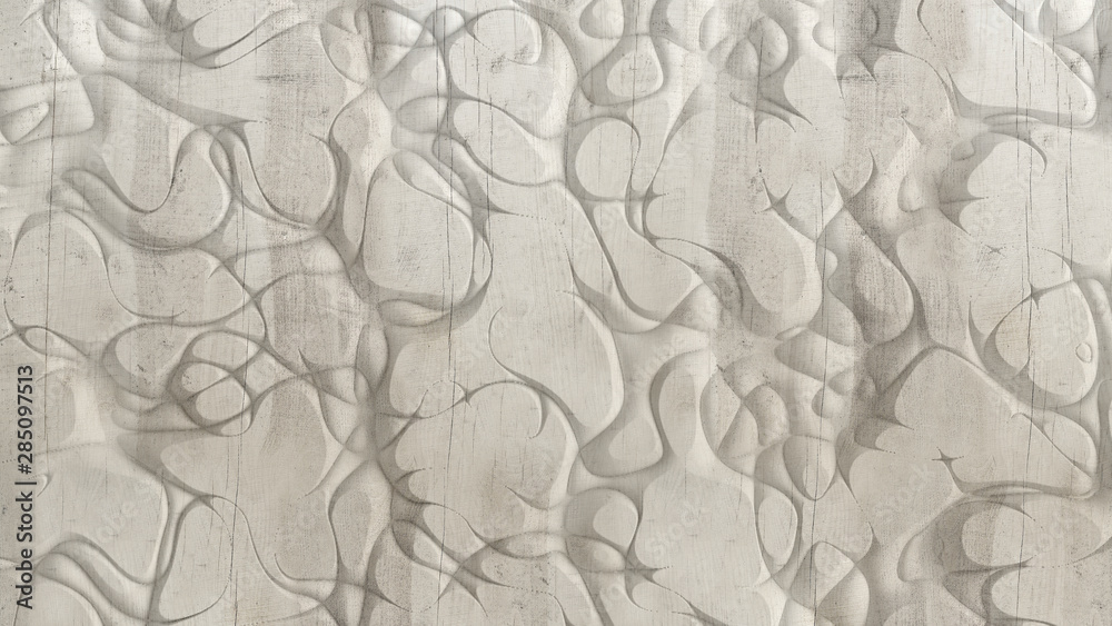 Obraz premium Volumetric texture abstract background. 3d illustration, 3d rendering.