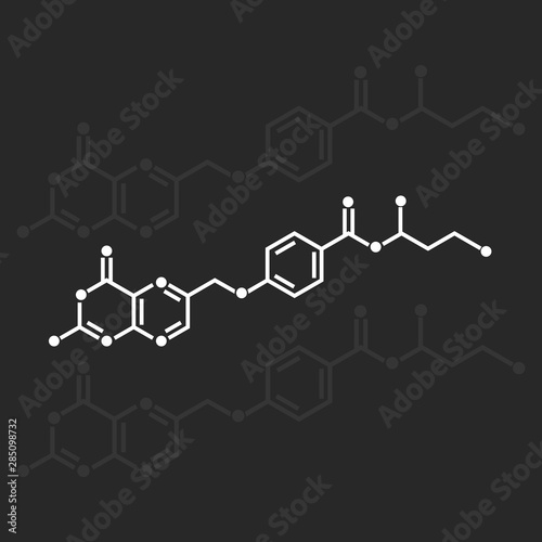 Folic acid or vitamin b9 chemical formula