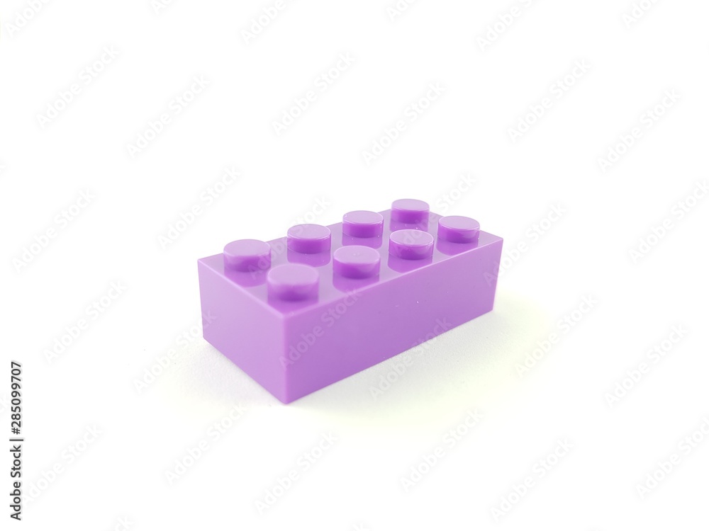 Isolated white background playing toy blocks Isolated white background playing toy blocks