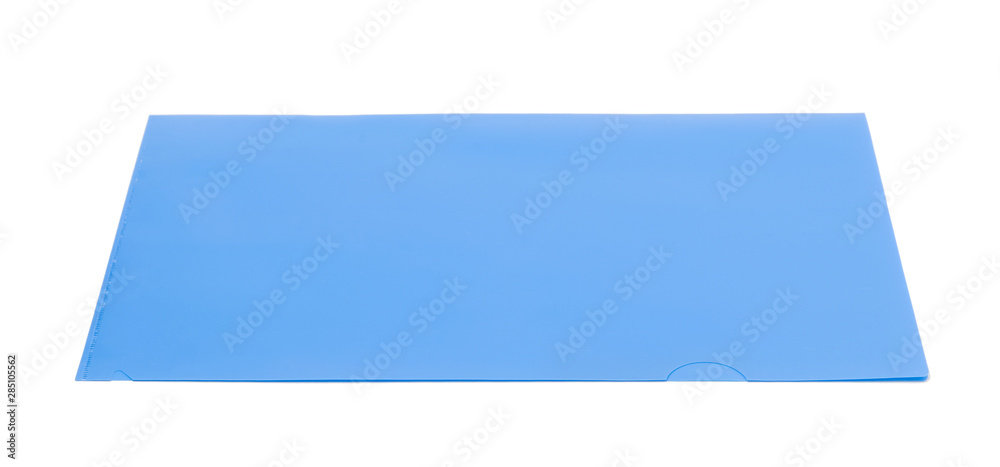Document folder isolated on white background Document folder isolated on white background