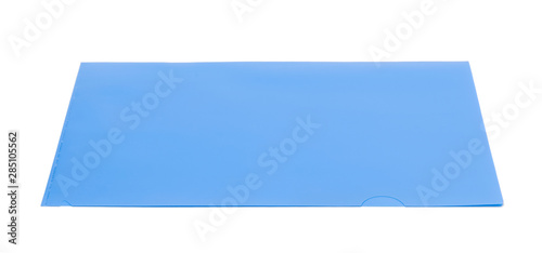 Document folder isolated on white background