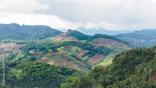 The Deforestation Problem Caused from The Expansion of Highland Farming Area by Ethnic Minority Groups in Mountainous Area of Northern Thailand.