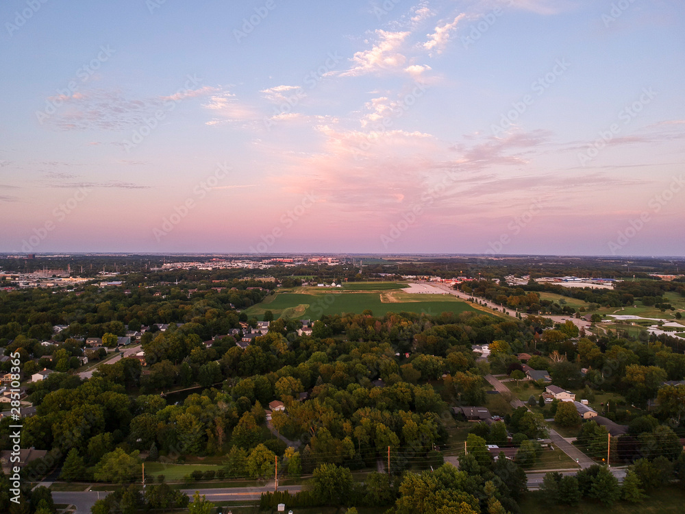 Fototapeta premium Midwest Sunset