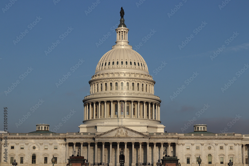 Capitol Building of the United States. It houses the chambers of the House of Representatives and the Senate II