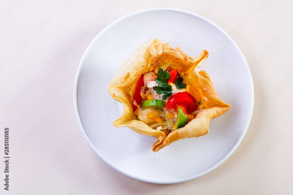 Salad with chicken Salad with chicken