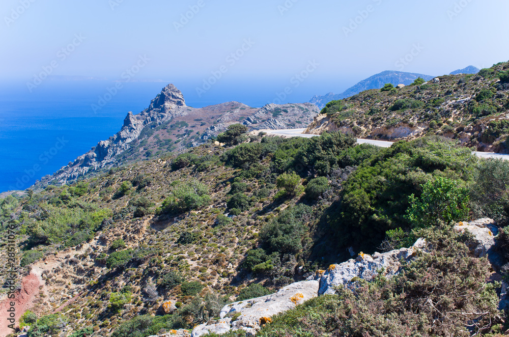 Landscape of Kos island - Greece
