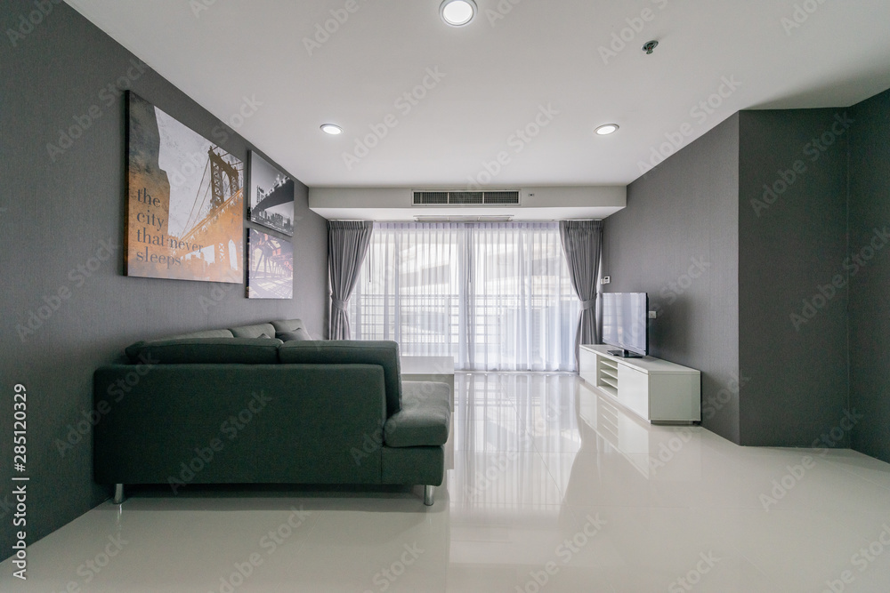modern living room in bright colors modern living room in bright colors