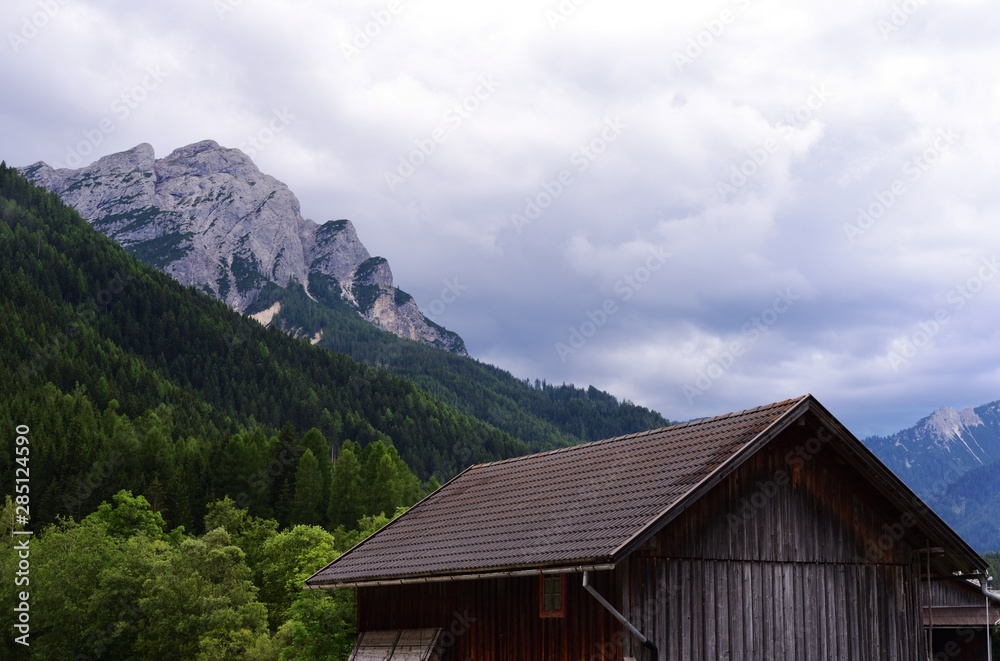 Mount and barn