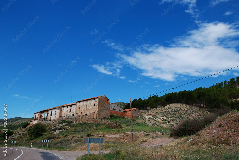 Fototapeta premium Cuenca, Castilla La Mancha Landscape, Spain
