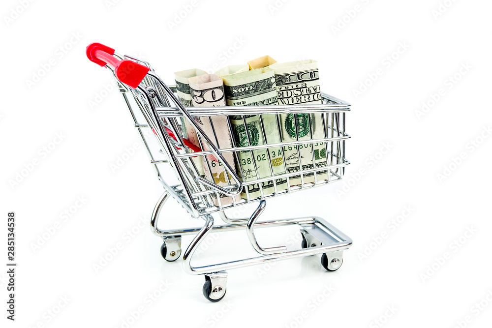 buying all what I need, e-commerce concept