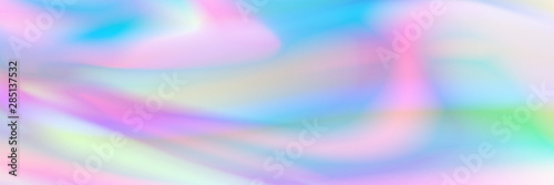 horizontal abstract pastel holographic texture design for pattern and background