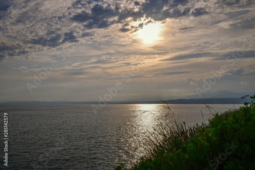 Coucher de soleil sur Nice depuis le Cap Ferrat