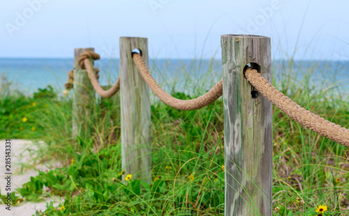 Beach Railing / walk way