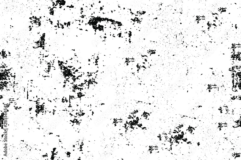 Grunge background black and white. Dark abstract monochrome texture. Pattern of scratches, chipping, scuffs Grunge background black and white. Dark abstract monochrome texture. Pattern of scratches, chipping, scuffs