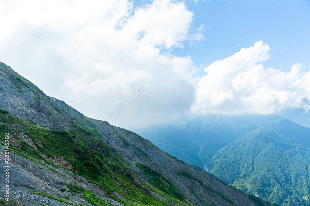 自然　登山　旅行 白馬大池