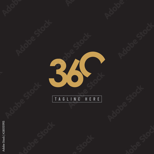 360 Logo Vector Template Design Illustration